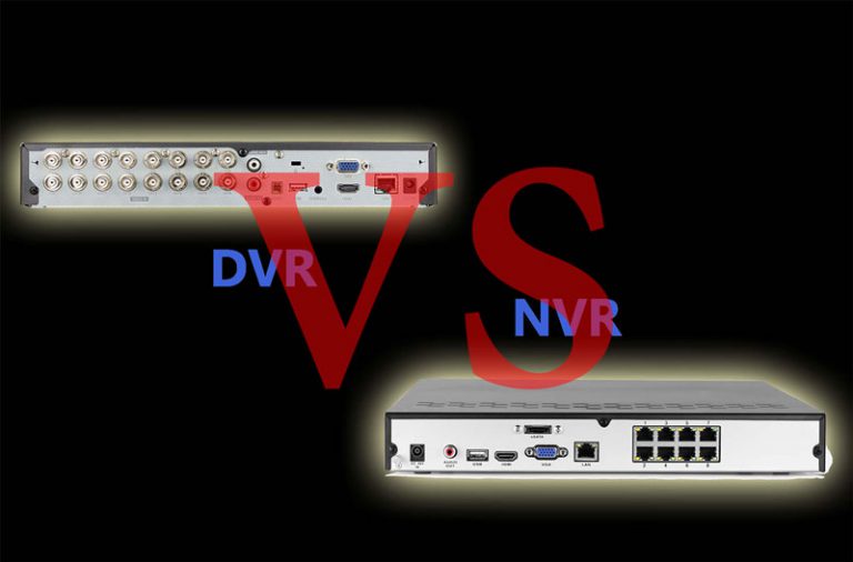 تفاوت دستگاه های DVR و NVR